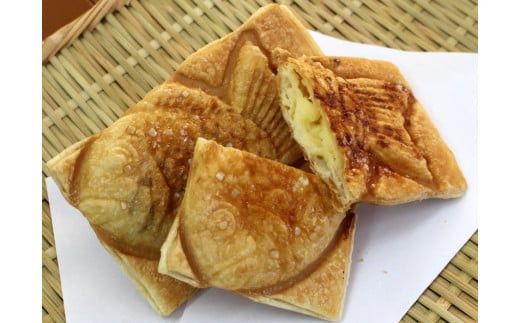 クロワッサンたいやき（5種セット）【お菓子 スイーツ 和菓子 あずき カスタード 栗あん 芋あん 抹茶あん お中元 お歳暮 父の日 母の日 ギフト用 大阪府 門真市 】 272230_AU001VC01