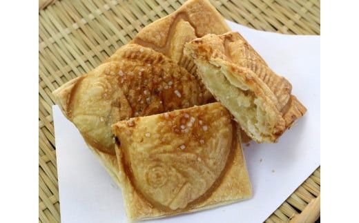 クロワッサンたいやき（5種セット）【お菓子 スイーツ 和菓子 あずき カスタード 栗あん 芋あん 抹茶あん お中元 お歳暮 父の日 母の日 ギフト用 大阪府 門真市 】 272230_AU001VC01