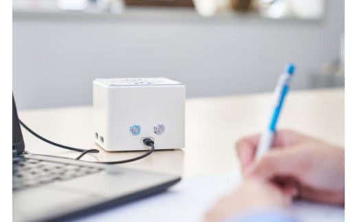 紫外線LED空気清浄機 KOROSUKE mini（ホワイト） 卓上 コンパクト 空気清浄機 除菌【活性酸素 有害物質分解 メンテナンスフリー 安全性 二酸化チタン粒子 ミニサイズ 大阪府 門真市 】 272230_AV001VC01