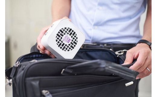 紫外線LED空気清浄機　KOROSUKE Petit（ホワイト） 【脱臭 消臭 光触媒フィルター 卓上 コンパクト 除菌【活性酸素 有害物質を分解 光触媒フィルター ンテナンスフリー コンパクトサイズ 大阪府 門真市 】 272230_AV003VC04