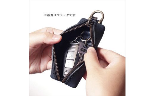 【色/ブラック】 fina(フィナ) キーケース 本革 レザー【 TowaRe:［トワリ］ 本革 レザー お中元 お歳暮 大阪府 門真市 】 272230_AY025VC03