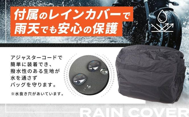 【デグナー】ナイロンサドルバッグ[NB-100] （ブラックレッド）［ 京都 バイクギア バッグ 鞄 かばん 人気 おすすめ 革 レザー ツーリング ライダー バイカー バイク ブランド メーカー ギア パーツ ］ 261009_A-JR017VC03