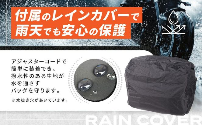 【デグナー】ナイロンサドルバッグ[NB-1]（ブラックレッド）［ 京都 バイクギア バッグ 鞄 かばん 人気 おすすめ 革 レザー ツーリング ライダー バイカー バイク ブランド メーカー ギア パーツ ］ 261009_A-JR021VC002