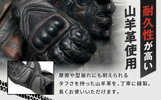 【デグナー】スマホ対応ツーリンググローブ ブラック[TG-36]【サイズL】［ 京都 バイクギア グローブ 人気 おすすめ 革 レザー ツーリング ライダー バイカー バイク ブランド メーカー ギア パーツ ］ 261009_A-JR048VC02