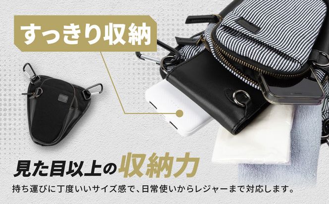 【デグナー】チョークバッグ[W-116A]【ブラック】［ 京都 バイクギア バッグ 鞄 かばん 人気 おすすめ 革 レザー ツーリング ライダー バイカー バイク ブランド メーカー ギア パーツ ］ 261009_A-JR057VC01