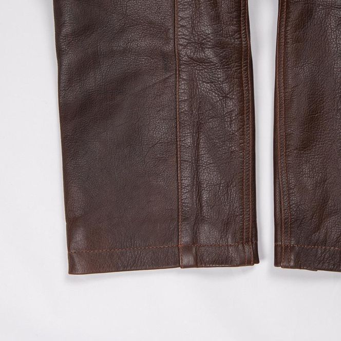 【デグナー】メンズカップ付レザーパンツ [DP-28] ブラウン 〈Sサイズ〉［ 京都 バイクギア ブランド 大好評 レザー パンツ 人気 おすすめ 牛革 革 ツーリング ライダー バイカー バイク パーツ 送料無料 ふるさと納税 ］ 261009_A-JR073VC01