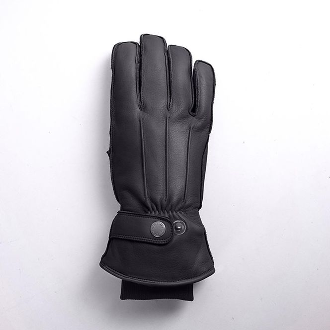 【デグナー】ウィンターグローブ [WG-34]ブラック〈Lサイズ〉［ 京都 八王子 革 手袋 レザー グローブ バイクギア ブランド 大好評 人気 おすすめ 牛革 ツーリング ライダー バイカー バイク パーツ お取り寄せ 送料無料 ふるさと納税 ］ 261009_A-JR087VC04