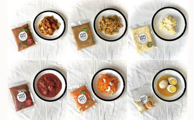 【Organic Vege Annex】無添加惣菜 人気の12パックセット(6種×2)［ 京都 上賀茂 八百屋 オーガニック 野菜  こだわりのお惣菜 おいしい 人気 おすすめ アネックス べジ お取り寄せ 通販 送料無料 ふるさと納税 ］ 261009_B-TN05