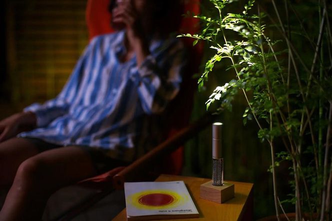 【世界初の全方位受光ソーラー】スフェラースティック（ソーラーLEDペンライト）＜ネイビー＞［ 京都 世界初 太陽電池 スフェラ―パワー ランプ アウトドア キャンプ LEDライト LED 災害用 電気 間接照明 照明 ふるさと おしゃれ かっこいい 京都 通販 送料無料 ふるさと納税 ］  261009_B-TM07