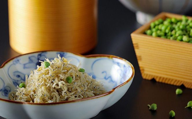 【下鴨茶寮】ちりめん山椒（デザイン袋） [ 京都 老舗 料亭 ミシュラン 山椒 京都土産 定番 贅沢 人気 おすすめ 京料理 贈り物 ギフト プレゼント お取り寄せ 通販 送料無料 ふるさと納税 ] 261009_B-BS106