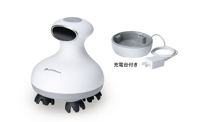 【ファイテン】健光浴ヘッドスパ［ 京都 phiten 小型 ヘッドスパ 全身に使用可能 至福のリラックスタイム 人気 おすすめ 美容 マッサージ 電気刺激 ボディケア 家電 美容家電 ギフト プレゼント お取り寄せ 通販 ふるさと納税 送料無料 ］ 261009_A-WJ010