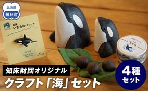 知床財団オリジナル クラフト「海」セット 生産者 支援 応援 016942_AB006