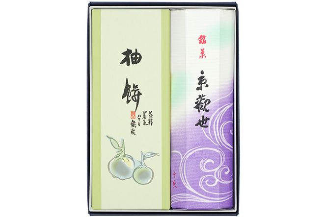 京菓匠 鶴屋吉信＞代表銘菓 京観世・柚餅詰合≪お菓子≫（京都府