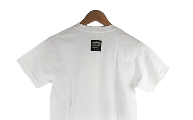 【5周年記念】CENTER SOUND STORY　Tシャツ　白（XLサイズ）