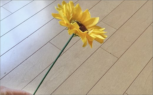 ひまわり5輪 ソープフラワーセット ( ソープフラワー 石鹸