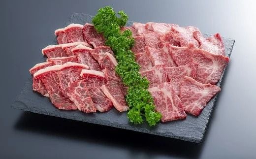 D2-09 豊後・米仕上牛トモサンカクとイチボの希少部位焼肉セット（500g）