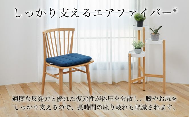 エアウィーヴ クッション ネイビー 洗える