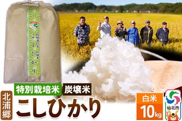 【特別栽培米 炭壌米 こしひかり】令和5年産 白米 10kg|02_kum-090101