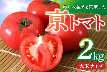 【先行予約】京丹後産・京トマト 2kg（8～10玉） 春夏発送（2025年5月中旬～発送）　JK00010