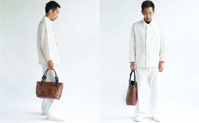 牛革トートバッグ（S) Z-UY-A91A