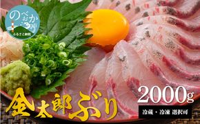 宮崎産 新海屋 鰤屋金太郎 金太郎ぶり 2000g　冷凍 N018-YZB821_2