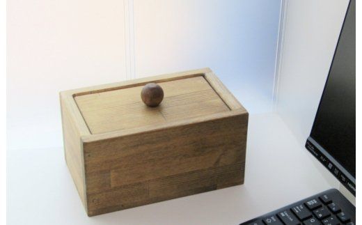 099H2097 手作り木製マスクストッカー（ダークウォルナット）