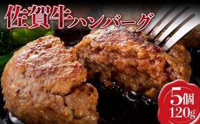 120g×5個【佐賀牛】ハンバーグ B-1011