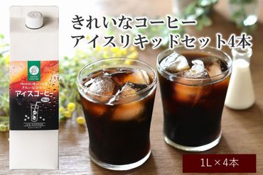 【A5-380】きれいなコーヒーアイスリキッドセット4本