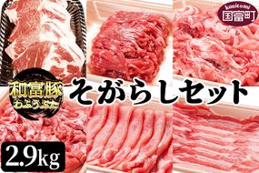 ＜和富豚 そがらしセット 2.9kg＞翌月末迄に順次出荷【b0300_em】