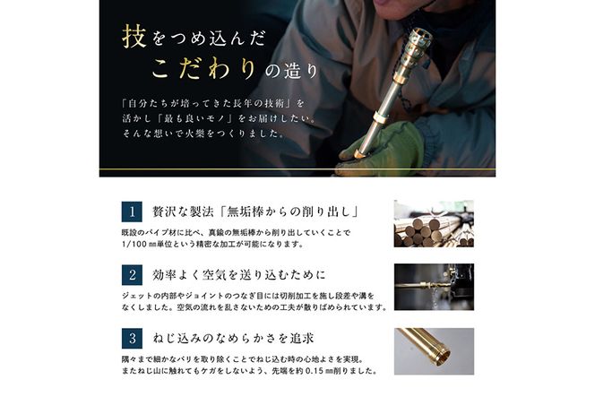 火を息吹く真鍮 火樂～KAGURA～ [No.525]