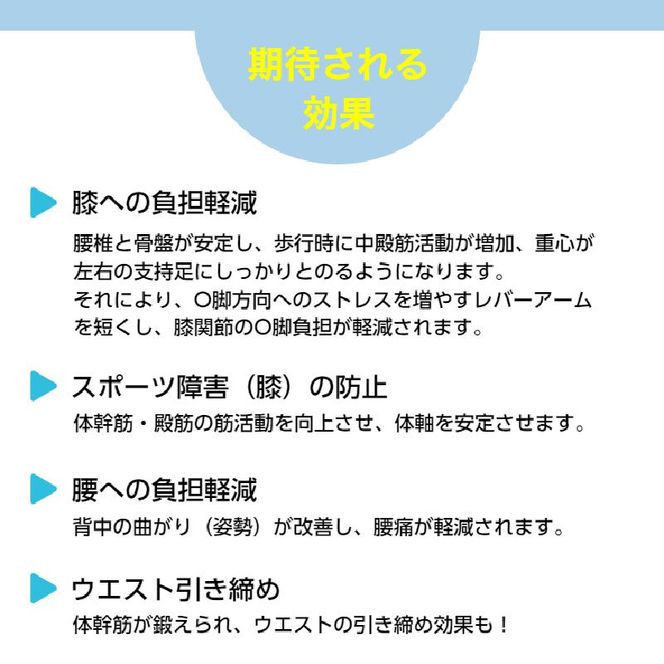 ドローイン(体幹筋の収縮)を維持しながら動作できているかフィードバックできるベルト「DI‐BELT」[030M09]