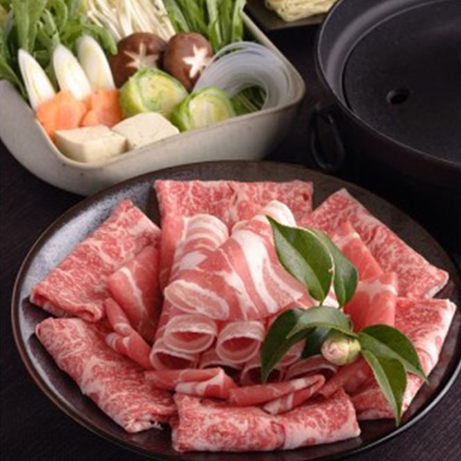 E0-01 (T-2101)【5等級】鹿児島黒牛サーロインステーキ・すきやき＆鹿児島黒豚しゃぶしゃぶセット(黒牛サーロインステーキ・黒牛カタローススライス・黒豚バラスライス・黒豚ローススライス 計1.6kg)【JA北さつま】