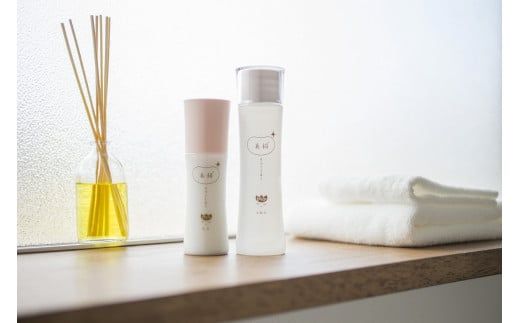 【滑川高校共同開発】美絹（化粧水・乳液セット） / 2本セット 富山湾 海洋深層水 チューリップ ハトムギ 保湿 潤い うるおい 無香料 無着色 エタノールなし プレゼント ギフト ボトル おしゃれ 美容 送料無料 富山県 滑川市 