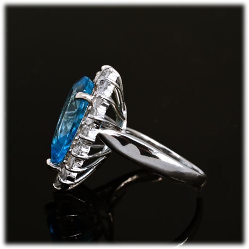 ブルートパーズ　リング　10ct　SV925（16706）BR-6