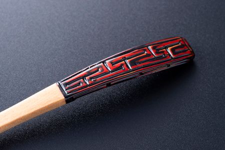 A4187 村上木彫堆朱　ライモンスプーンセット