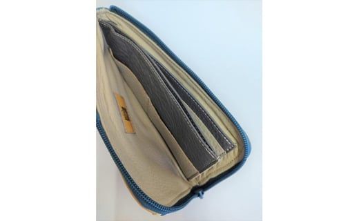 「鞄工房　香」ファスナー長財布 　ふくら雀 FAA3013