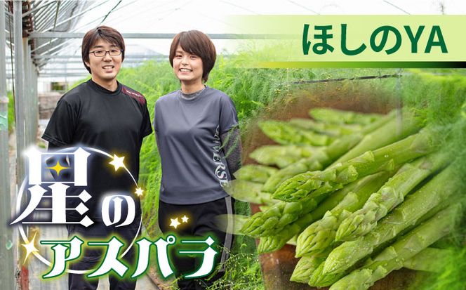 【2026年5月下旬～発送】【ほしのYA×芳寿牧場】グリーン アスパラガス 約800g 芳寿豚 の ベーコン 約300g ベーコン巻き セット / アスパラ 野菜 豚肉 / 南島原市 / ほしのYA[SEY012]