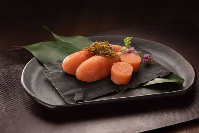 無着色辛子明太子　昆布漬け大粒切子1kg【玄海】_HA1243