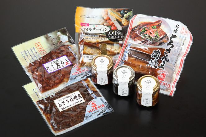 味の詰め合せ・ツメタガイの瓶詰セット(つくだ煮・佃煮詰め合わせ)◇