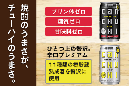 ＜タカラcanチューハイ「ドライ」「レモン」350ml×各24本(合計48本)＞翌月末迄に順次出荷【c781_is_x1】