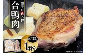 【加美町新名物】合鴨肉 1羽分 [宮崎かもかも倶楽部 宮城県 加美町 44581036] 鴨肉 鴨 カモ 鴨鍋 鴨そば 鴨南蛮 冷凍