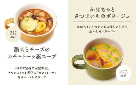 【定期便2ヶ月】具だくさん食べるスープBセット※離島への配送不可※着日指定不可 FAA-069