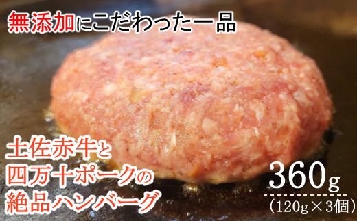 ハンバーガー屋の本気ハンバーグ360g(120g×3個)sd019