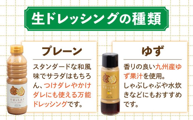 玉ねぎドレッシング の「たまっしんぐ」プレーン大2本・ゆず1本」《築上町》【かなえ工房】 [ABAH002]