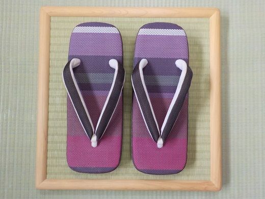 【桐下駄】デザインクロスシリーズ－男性用－[BL007ci]