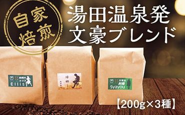 D027 文豪コーヒー豆セット