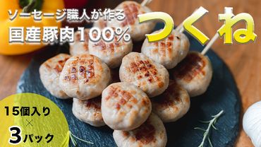 ソーセージ 職人 が作る 国産 豚肉 100% つくね [ 卵 ・ パン粉 ・ 片栗粉 不使用 ] いくとせ つくね団子 肉団子 ベーコン ハム ウインナー 無塩せき 旨い 美味しい 焼き 機内食 ビジネスクラス ファーストクラス ドイツ 厳選 ビール ワイン 日本酒 米 肉 卵不使用 パン粉不使用 片栗粉不使用 [DK10-NT]