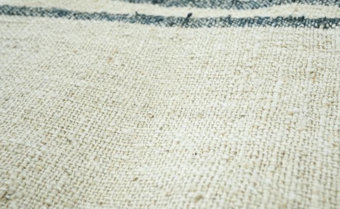 308.手つむぎ絹のボディタオル・ハンドタオルセット