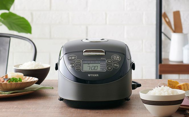 タイガー魔法瓶 IHジャー炊飯器 JPF-G055KL（ブラック）3合炊き【家電 炊飯器 炊きたて 炊飯ジャー 遠赤 高火力 ふっくら ごはん おいしい 大阪府 門真市 】 272230_AZ031VC01