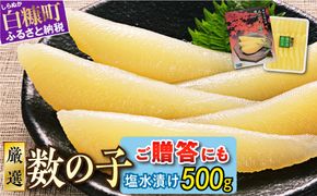 大手百貨店も扱う品質「塩数の子（塩水漬け）【500g】」おせち お正月 数の子 かずのこ 塩数の子 塩かずのこ つまみ 北海道 海鮮 人気 グルメ 食べ物 魚卵 魚 魚介 北海道 白糠町